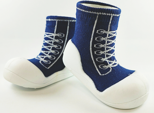 First Walker Shoe - Navy Blue